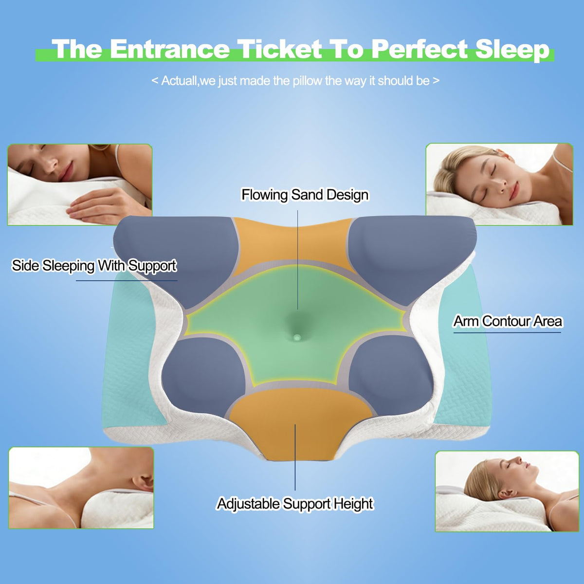 Generic Deep Sleep odorless cooling cover keeps you comfortable through the night.
