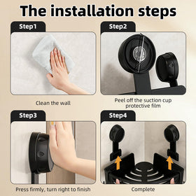 Generic dual-mount option allows suction or drill installation for stability.