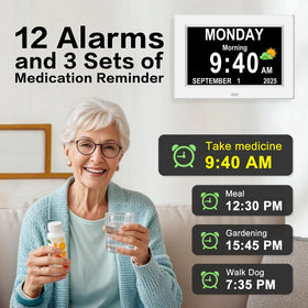 Generic eleven-inch clock remote control for convenient operation