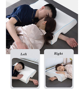 Generic Ergonomic design follows cervical curve for soothing neck alignment
