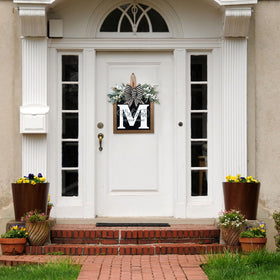 Generic Eucalyptus Garland Front Door Decor adds seasonal charm.