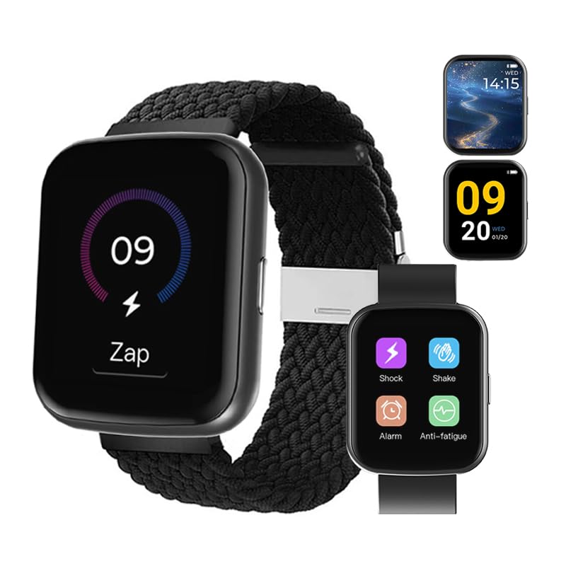 Generic Fitzap3 front view of the wearable alarm clock aiding heavy sleepers to wake reliably