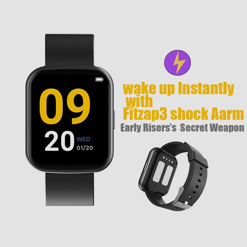 Generic Fitzap3 wrist-worn design demonstrates convenient wake-up on the go