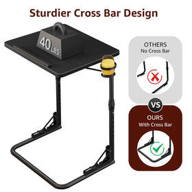 Generic Folding TV Tray Table ideal for casual couch dining