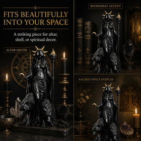 Generic Hecate statue Greek Goddess craftsmanship suits mythology, fantasy, and gift-worthy decor