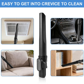 Generic horsehair brush for gentle fabric cleaning on upholstery