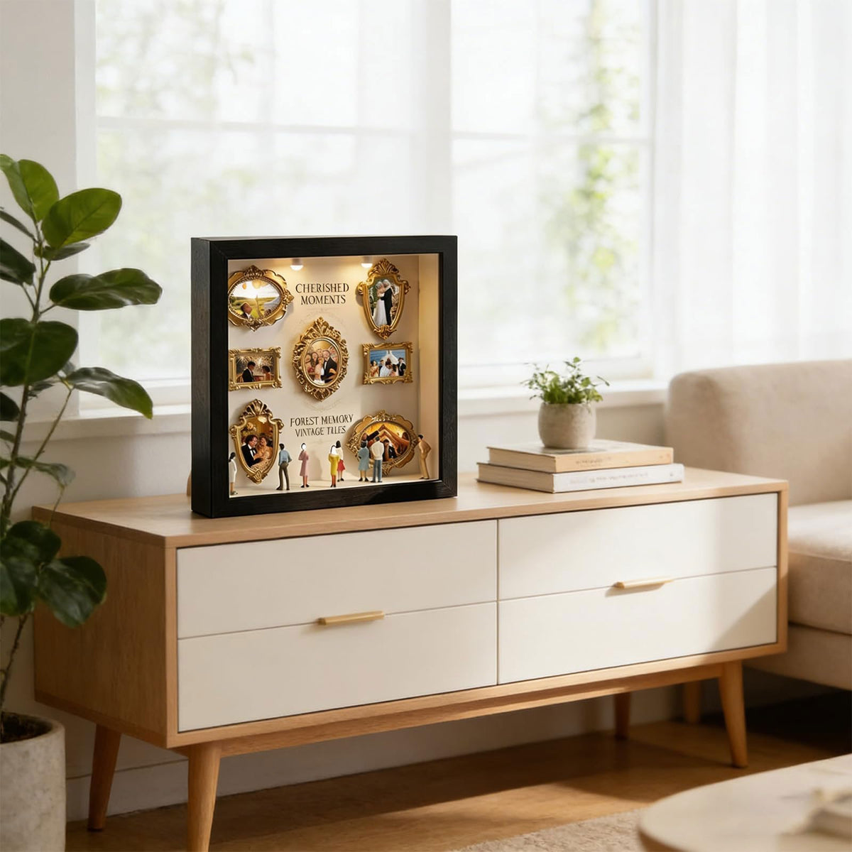 Generic Memory Display Craft Kit enables layered keepsakes