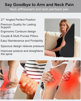 Generic Memory Foam Pillow close-up shows breathable cover for long-term comfort