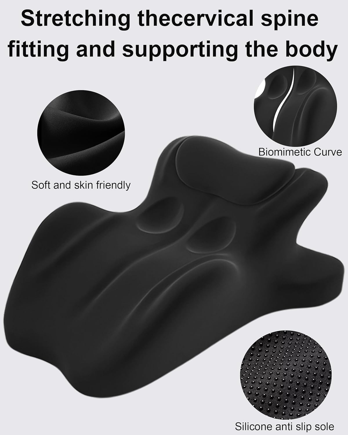 Generic Multi-position Support Pillow adapts for lying, leaning, or resting