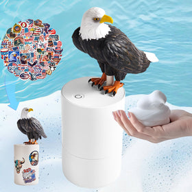 Generic Peace Bird foam soap dispenser with pigeon design for playful kitchen use.