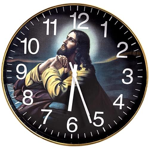 Generic Prayer Clock 12-inch front view supports daily reflection at home