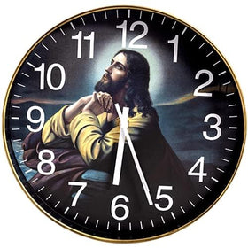 Generic Prayer Clock 12-inch front view supports daily reflection at home