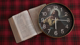 Generic Prayer Clock gift-packaging presentation supports thoughtful Christian gifting