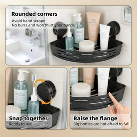 Generic rust-proof ventilated design with built-in drainage for showers and kitchens.