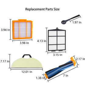 Generic Shark Matrix pre-motor HEPA filter improves air filtration during cleaning