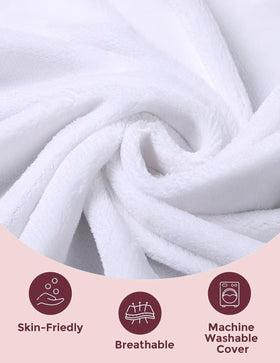 Generic Side Sleeper Weddge Cushion removable cover for easy cleaning.