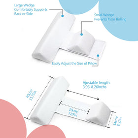 Generic wedge foam closeup emphasizes odorless, high-quality material.