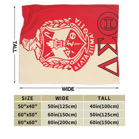 Generic Sorority Gifts blanket cozy warmth for chilly movie nights.
