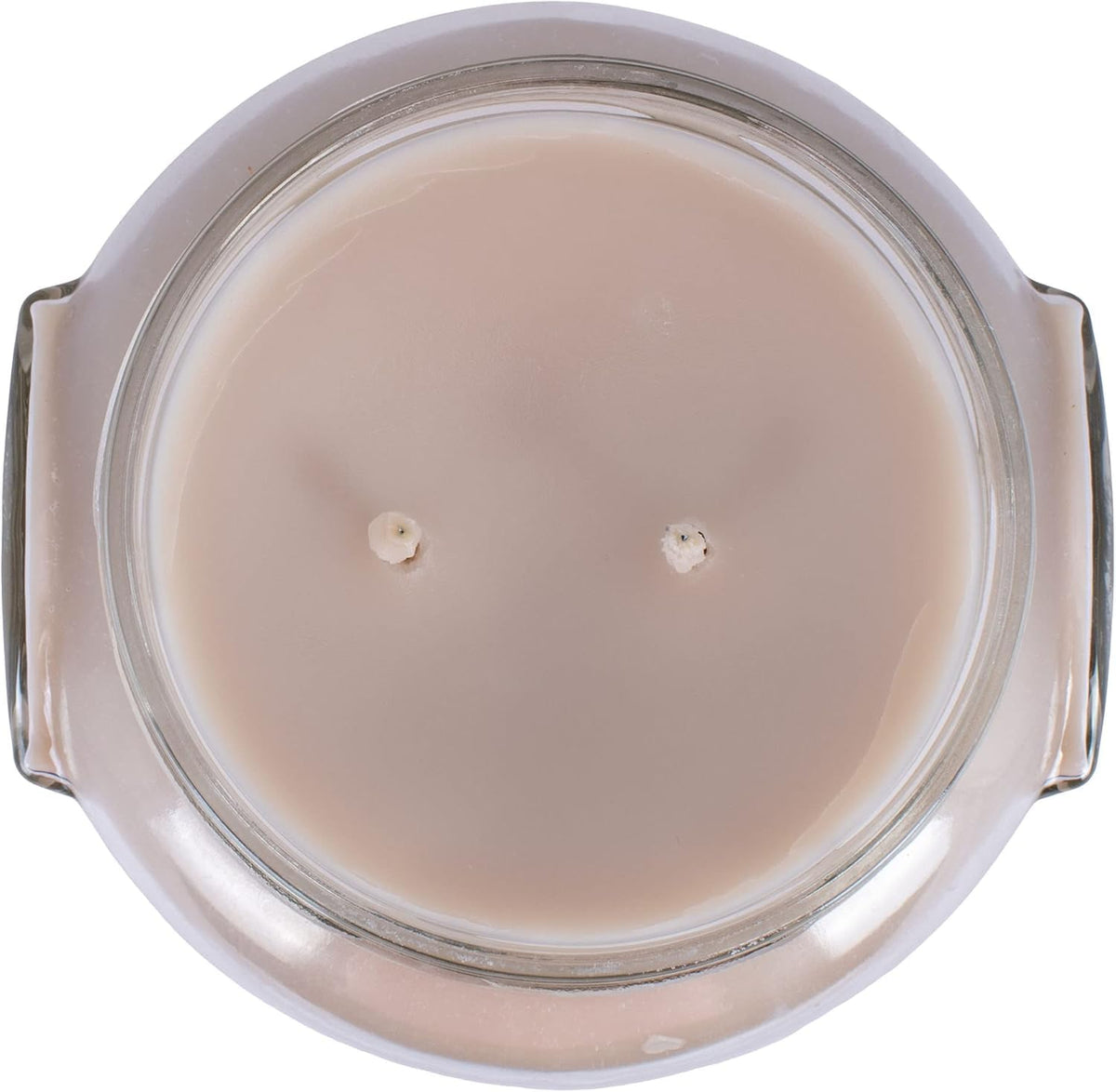 Generic soy-based wax with lead-free wicks supports cleaner burn
