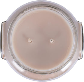 Generic soy-based wax with lead-free wicks supports cleaner burn
