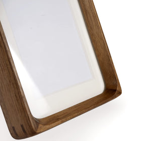 Generic wall-mount wood frame adds classic charm to spaces.