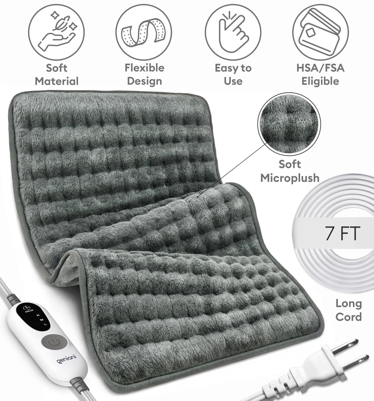 GENIANI auto shut-off enhances safety during extended use.