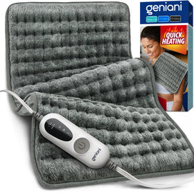 GENIANI back and shoulders heating pad delivers targeted warmth for daily comfort.