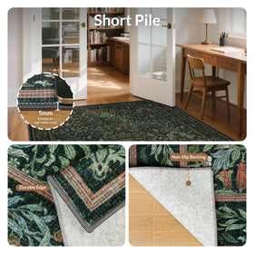 GENIMO soft-pile close-up reveals a plush, cozy feel underfoot