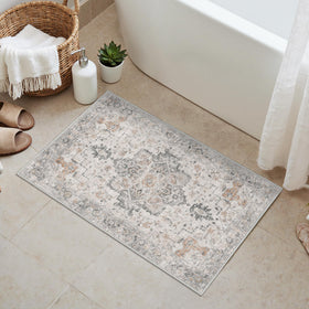 GENIMO rug low-pile texture ideal for high-traffic hallways.