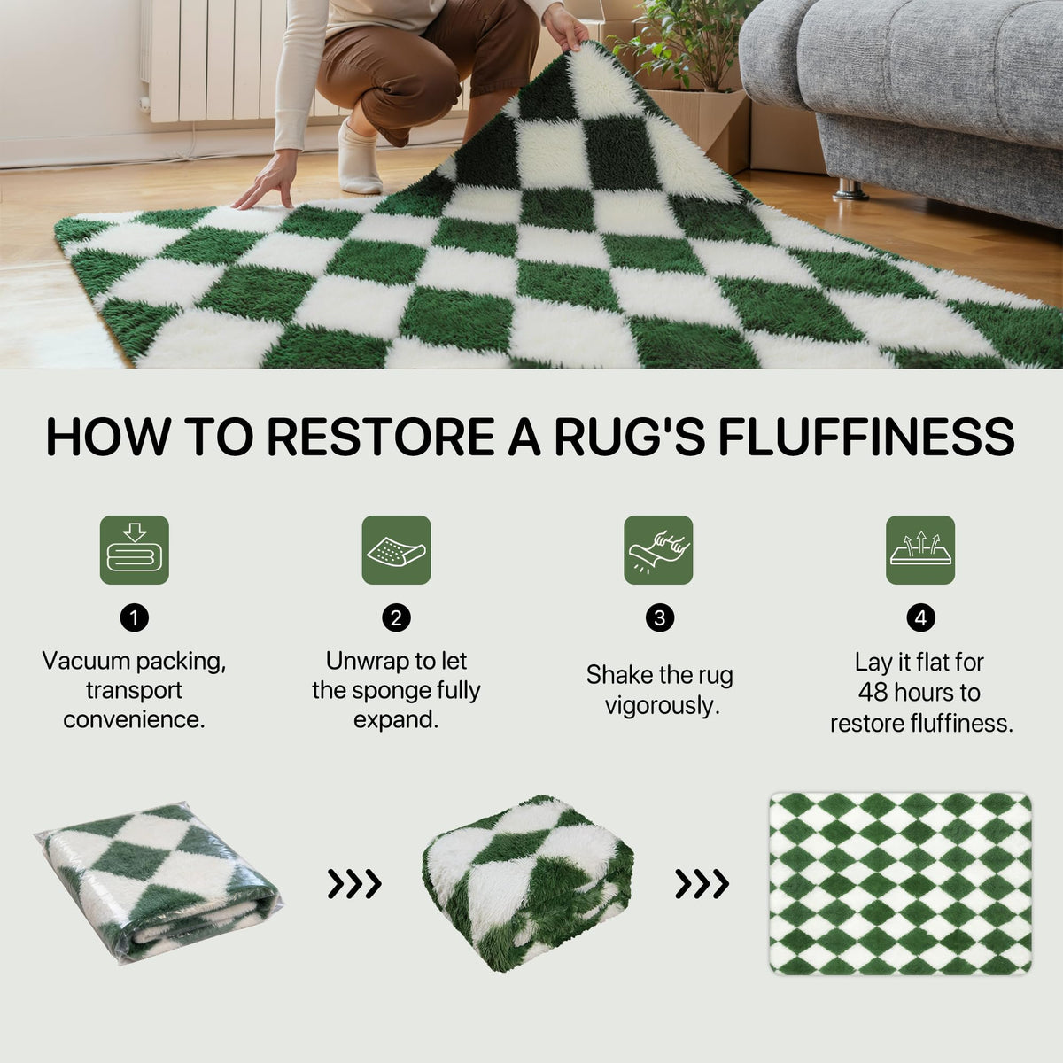 GENIMO rug edge binding close-up highlights durability.