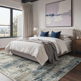 GENIMO non-slip backing keeps the rug in place on hard floors