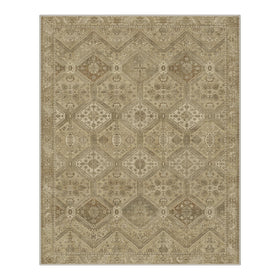 GENIMO non-slip backing keeps rug steady on floors.