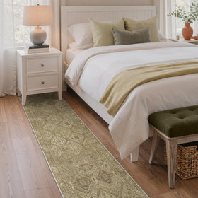 GENIMO Runner Rug offers soft, low-pile texture for comfortable foot traffic.