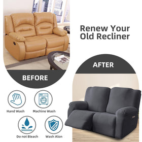 Genina easy-care recliner cover machine washable for quick cleanup