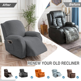 Genina Gennia waterproof recliner cover XL size on recliner chair.