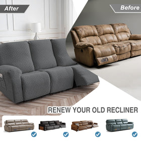 Genina machine-washable recliner cover for easy cleaning