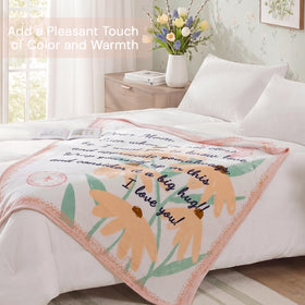 Geniospin care-friendly blanket is machine washable and quick-drying.