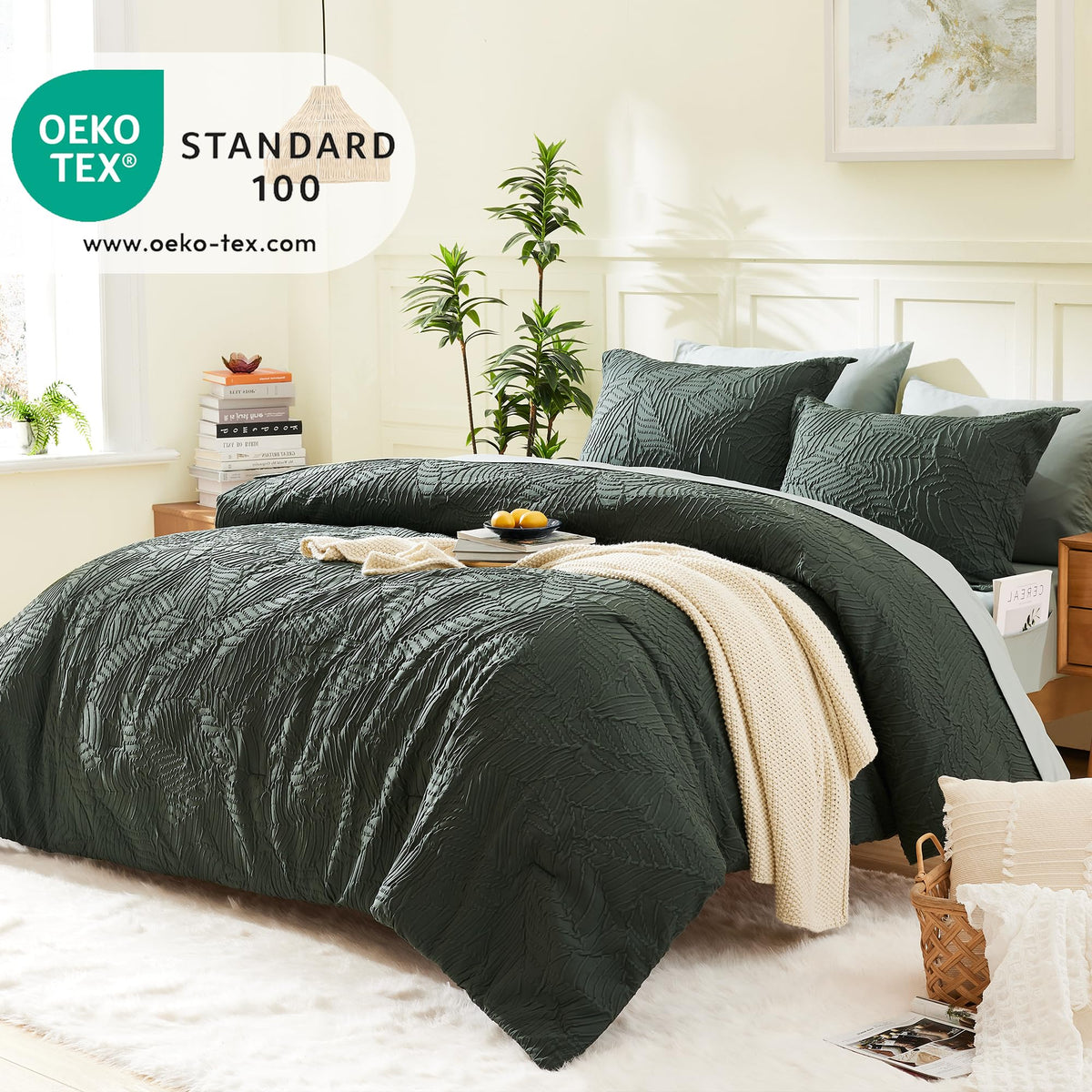 Geniospin queen flat sheet 90x102 for smooth, breathable sleep.