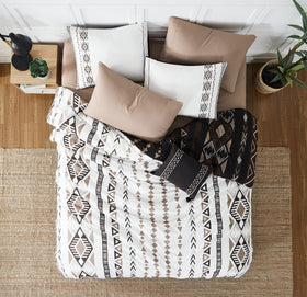 Geniospin queen pillow shams included