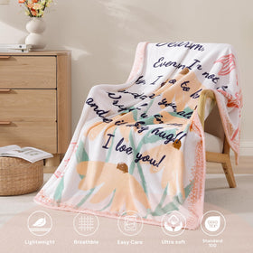 Geniospin soft flannel close-up shows plush warmth and light feel.