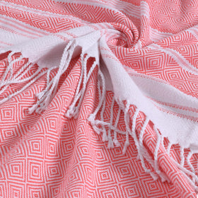Genovega camping and pool towel folds compactly for travel.