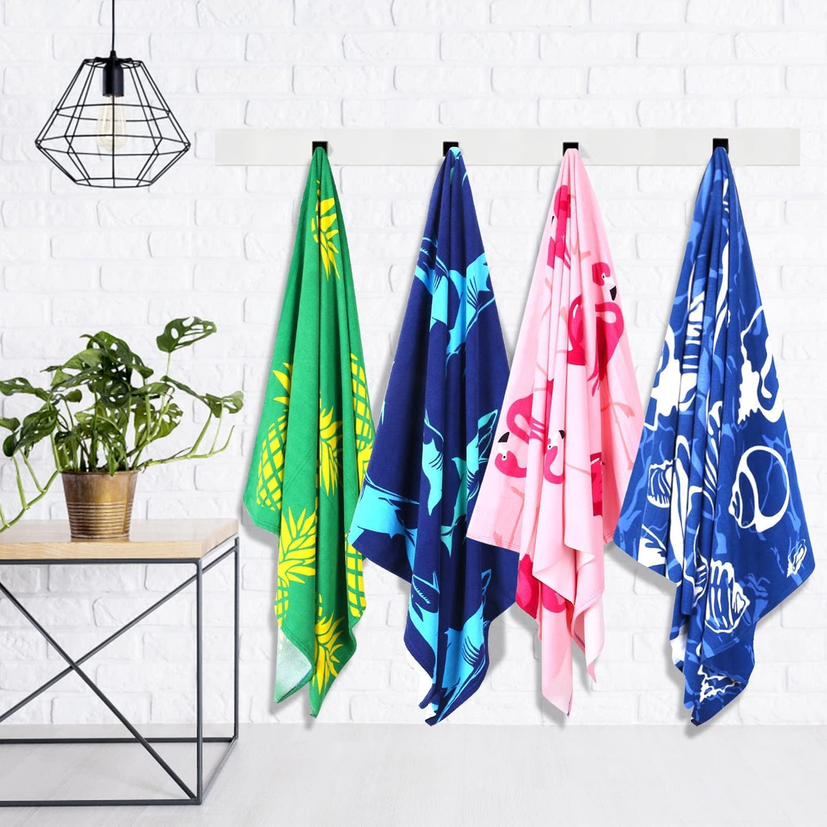 Genovega towel close-up shows soft microfiber texture against skin