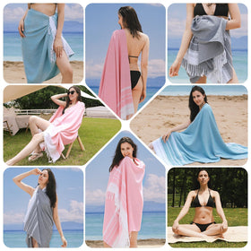 Genovega sand-free travel blanket ideal for picnics or poolside.