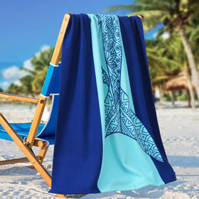 Genovega two-pack travel essentials on the sand for easy setup.