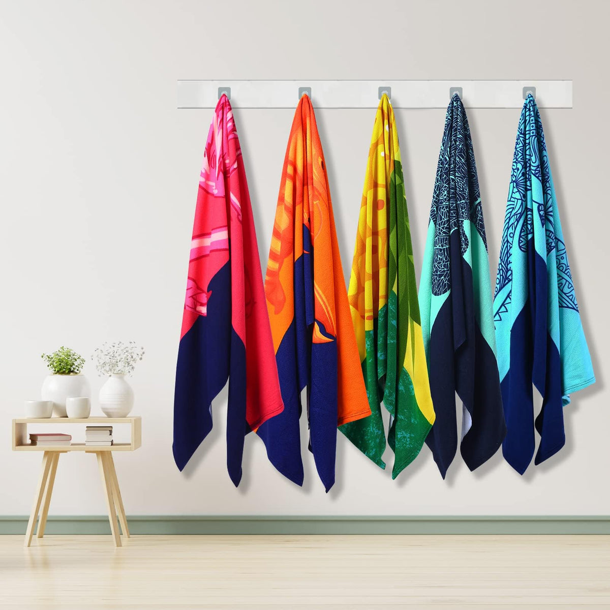 Genovega versatile towel for beach, pool, camping and travel.