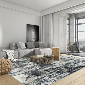 Gent drizz 5x7 rug is machine washable for quick refreshes.