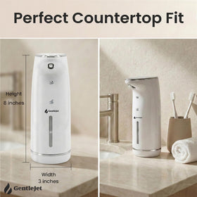 GentleJet Cloudfoam 320 ml capacity with viewing window for easy refills