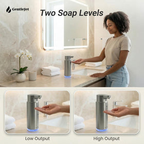 GentleJet CrystalJet compact design fits tight kitchen spaces