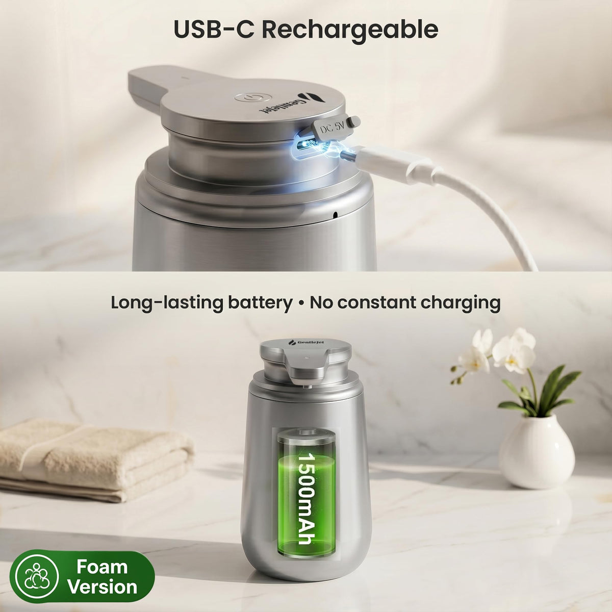 GentleJet NovaJet 350 ml refill cap for easy refills