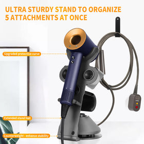 Genyen Eye Dyson attachments storage keeps five tools within easy reach.